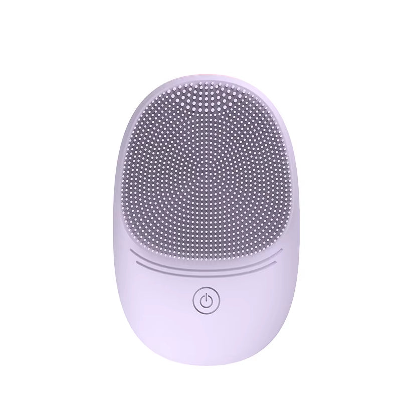 Soft Silicone Electric Facial Cleanser, Cleansing Brush, Sonic Vibration Cleansing Brush, Deep Cleaning