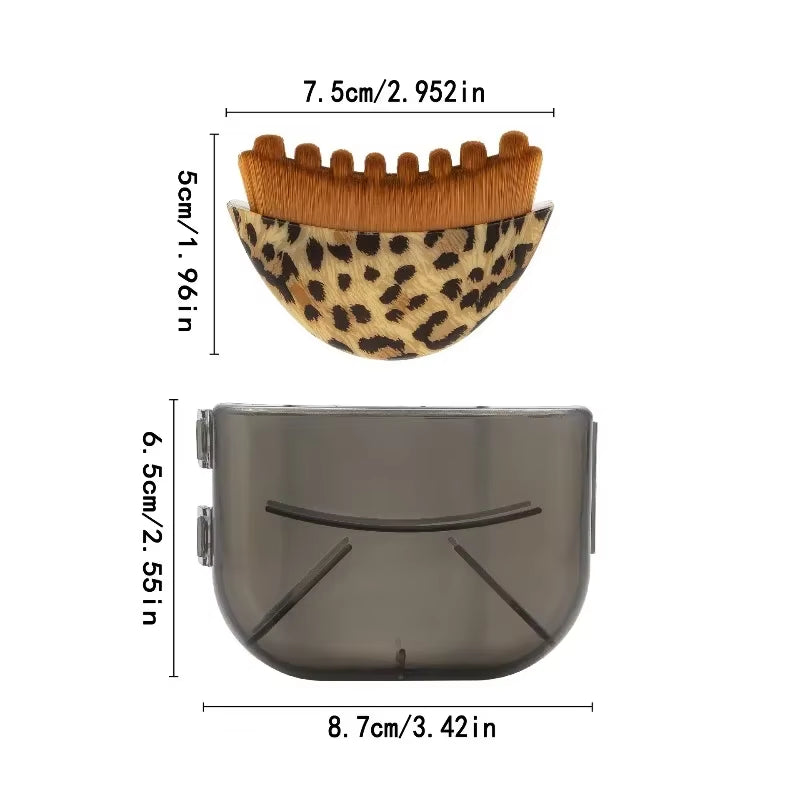 Lymphatic Contour Face Brush Dry Brushing Face Brush Lymphatic Drainage Massager for Face Chin Jawline Sculpting the Skin