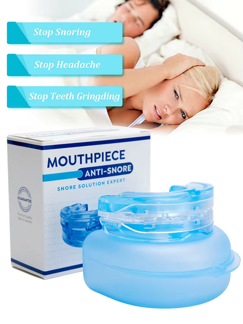 Anti Snoring Bruxism Mouth Guard Improve Sleeping Teeth Bruxism Sleeping anti Snoring and Apnea Snoring Device to Stop Snoring