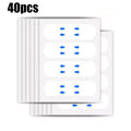 40/120PCS V-Shape Face Wrinkle Sagging Skin Adhesive Tape Lifting Face Stickers Invisible Transparent Thin Face Patche Lift Tool