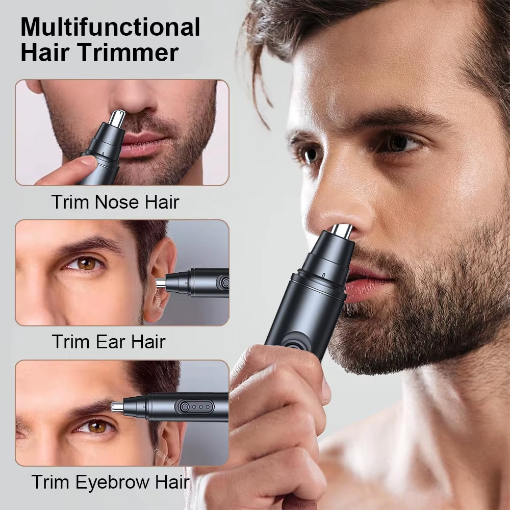 Nose Hair Trimmer Mini Trimmer for Nose Electric Hair Trimmer Nose Portable Hair Clipper Rechargeable Ear and Nose Hair Trimmer